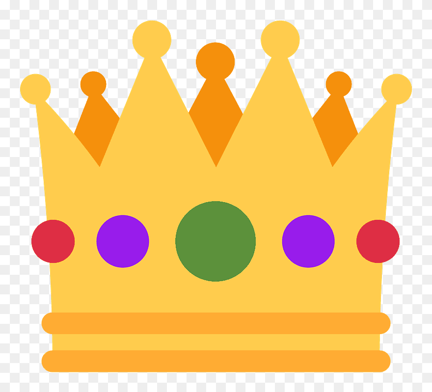 Crown Emoji Clipart Twitter Crown Emoji Png Download (5697736