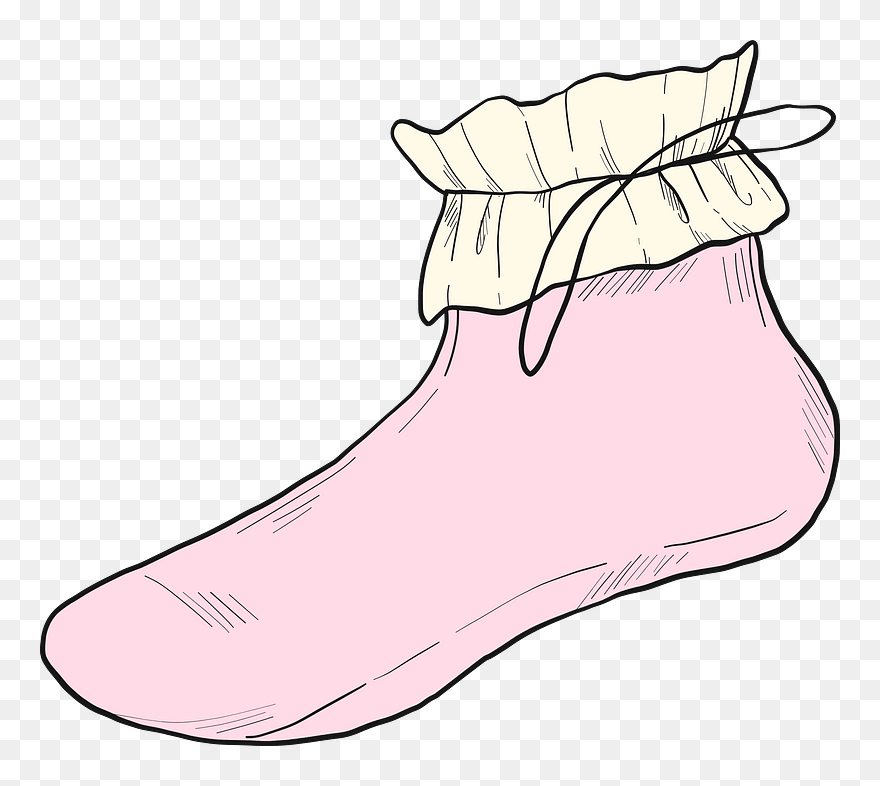 Sock Clipart - Sock - Png Download