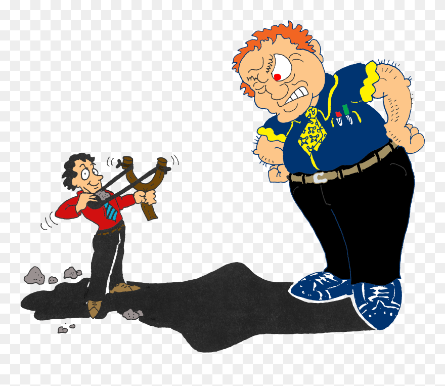 David And Goliath Transparent Clipart