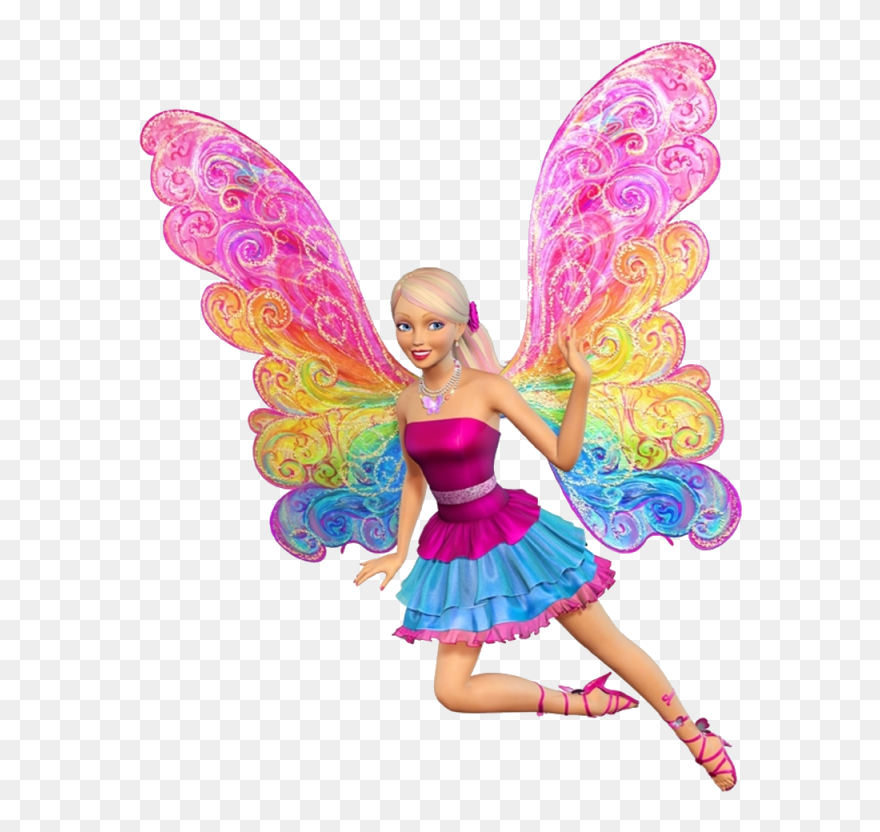 Barbie Doll Png Image - Wings Barbie Fairy Secret Clipart