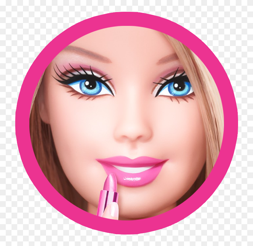 Barbie Clipart Barbie Car - Transparent Barbie Face Png