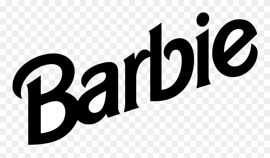 Transparent Black Barbie Clipart - Logo Barbie Vector - Png Download
