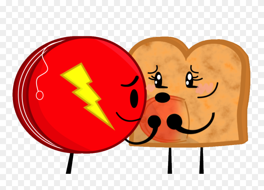 Kiss Love Clip Art - Object Mayhem Toast - Png Download