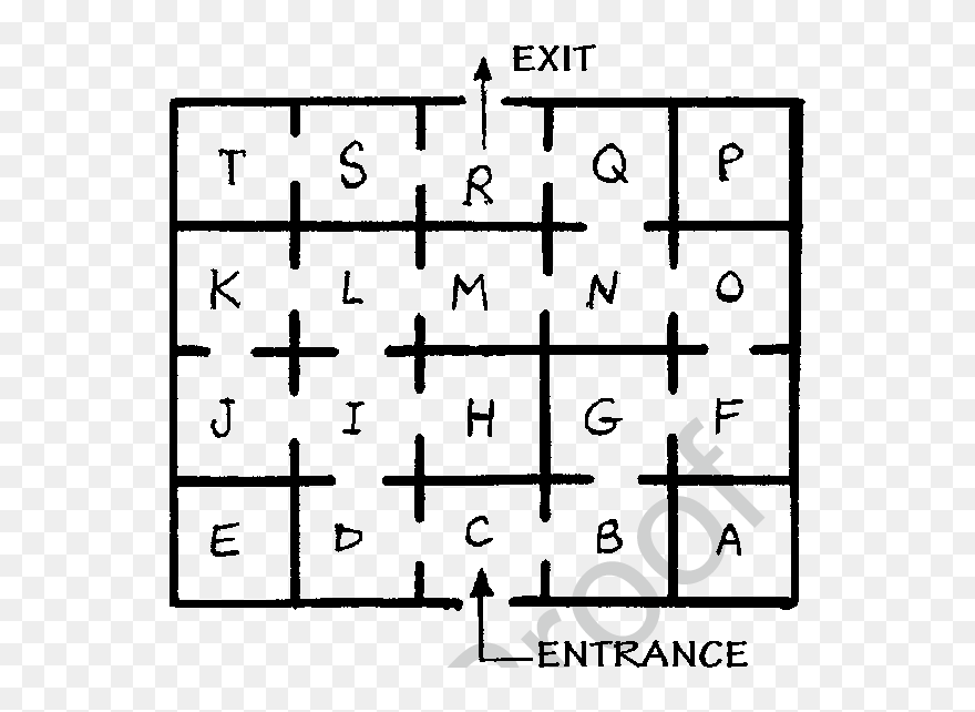 Drawing Mazes College - Maze Exit Drawing Clipart