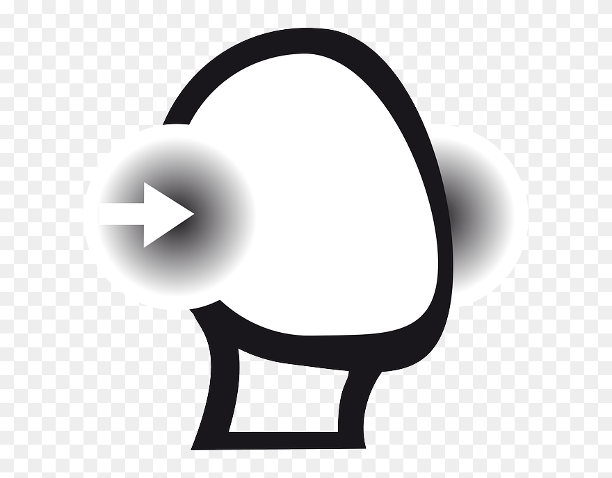 Listening, Head, Abstract - Transparent Active Listening Icon Clipart