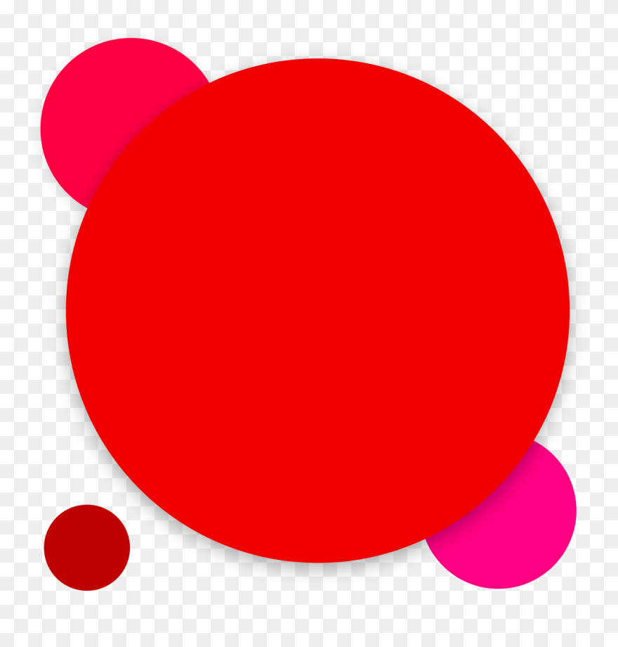 Circle Point Red - Circle Clipart