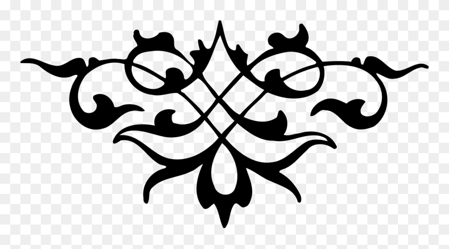 Transparent Art Nouveau Clipart - Art Nouveau Pattern Png