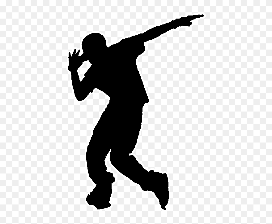 Hip-hop Dance Clip Art Silhouette Breakdancing - Silhouette Hip Hop Dance - Png Download