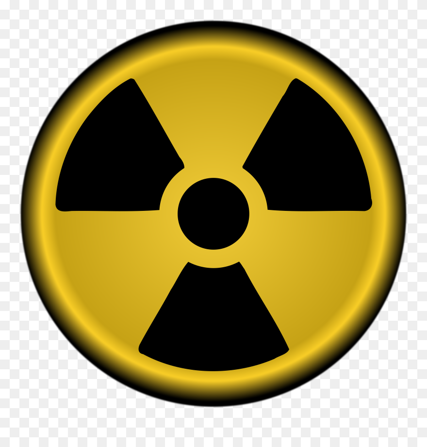 Nuclear Weapon Hazard Symbol Chernobyl Disaster Nuclear - Toxic Clipart - Png Download