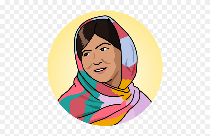 Malala - Girl Clipart