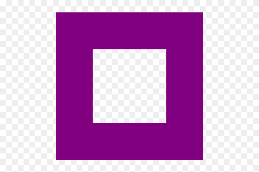 Picture Frame,square,lilac - Lilac Clipart