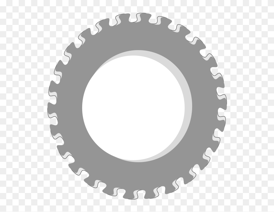 Vector Image Of Fancy Gear Wheel - Gear Wheel Clipart
