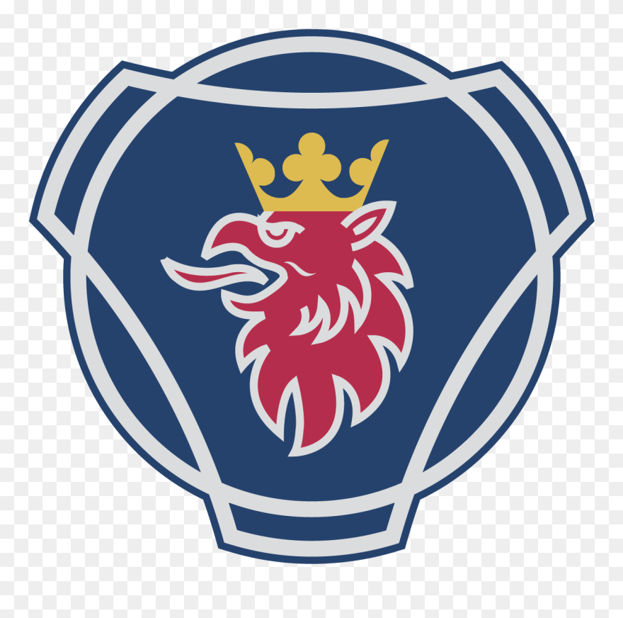 Scania Badge Logo Vector - Logo Scania Png Clipart