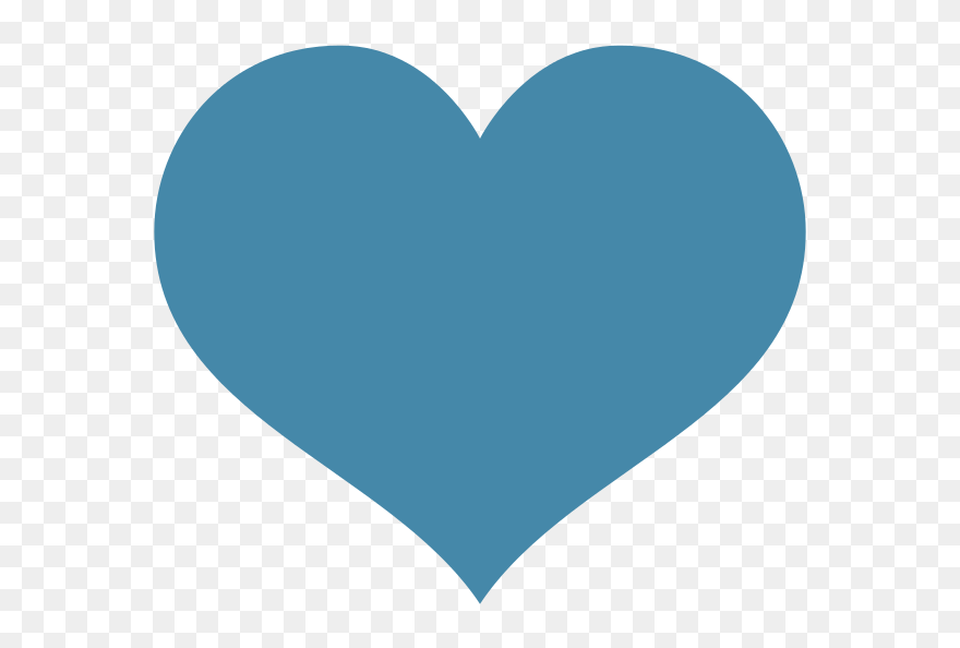 Twitter Like Icon Png - Blue Heart Icon Clipart