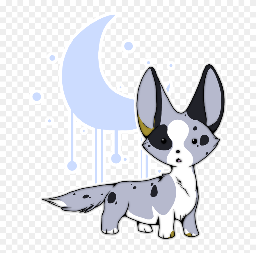 Drawn Corgi Chibi - Cute Chibi Corgi Drawings Clipart