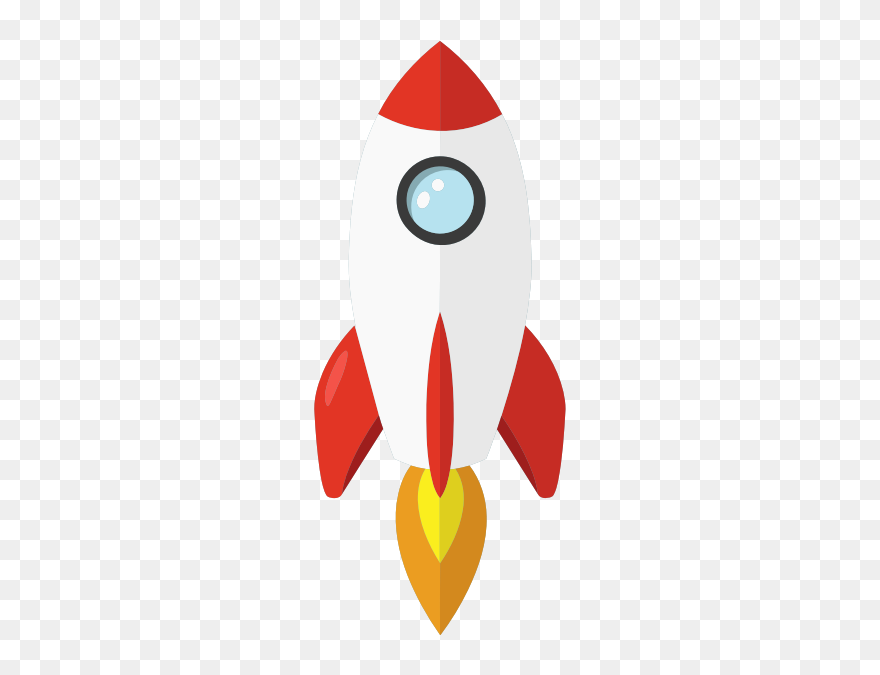 Colorful Missle Vector Image - Graphic Design Clipart