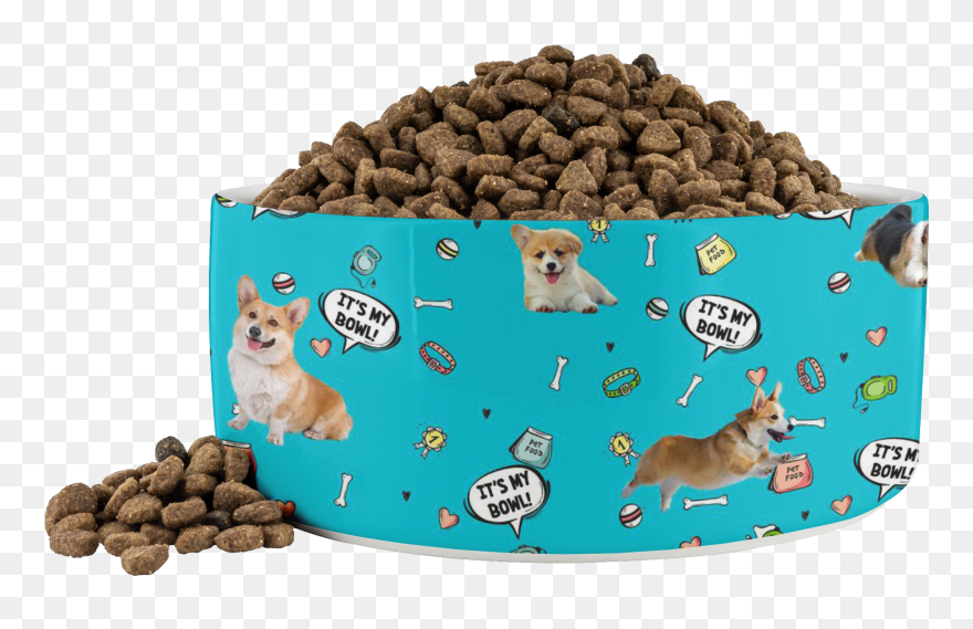 Mn 7 Corgi Its My Bowl - Pet Clipart
