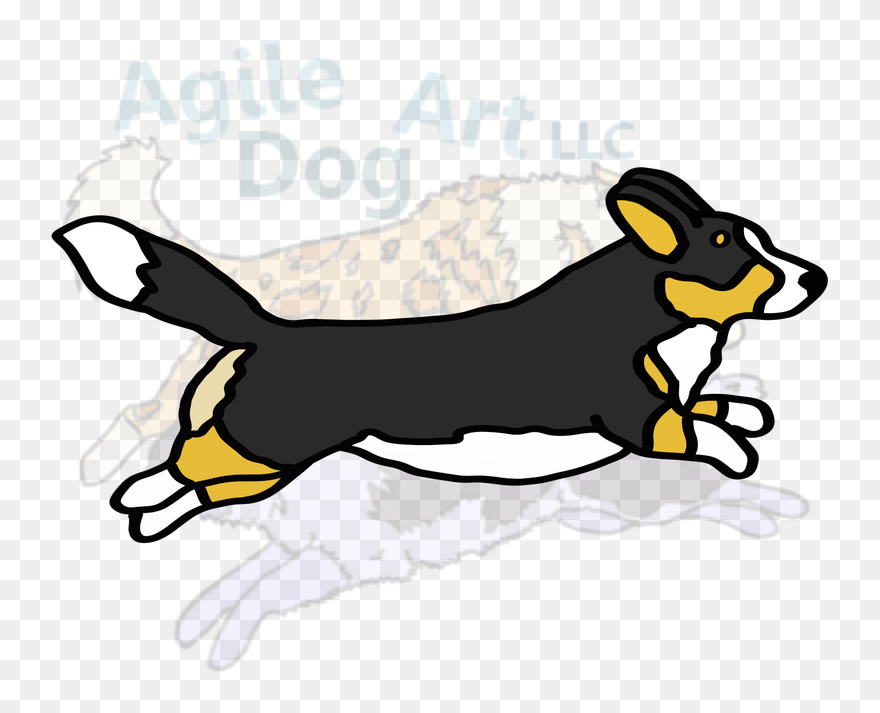 Picture - Dog Catches Something Clipart