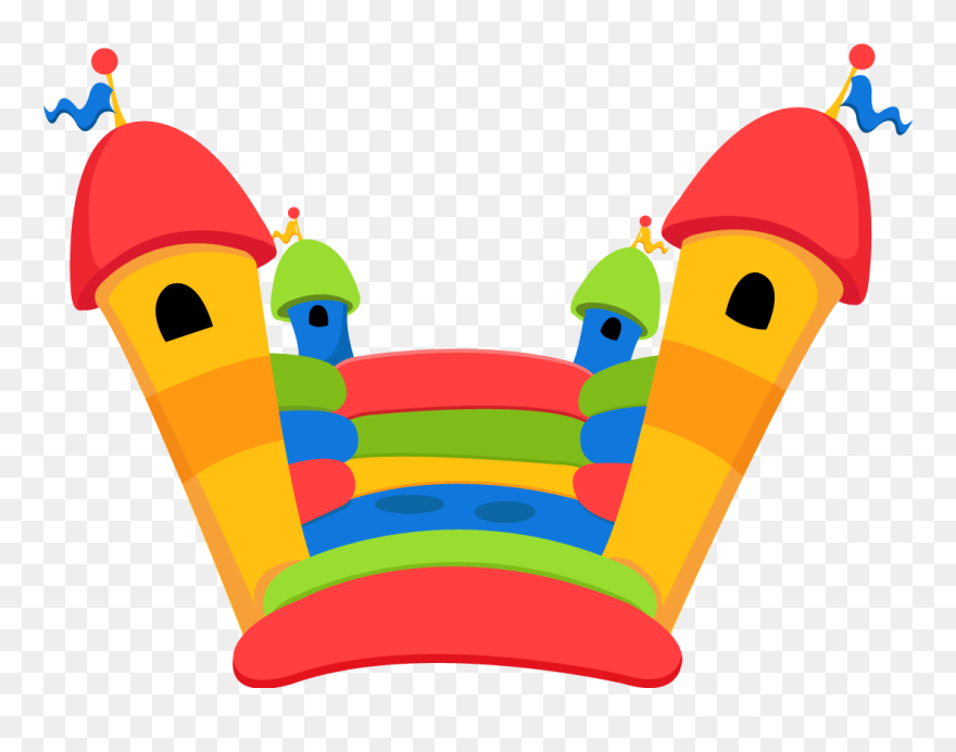 Traveling Tykes Entertainment Rental - Clipart Bouncy Castle - Png Download