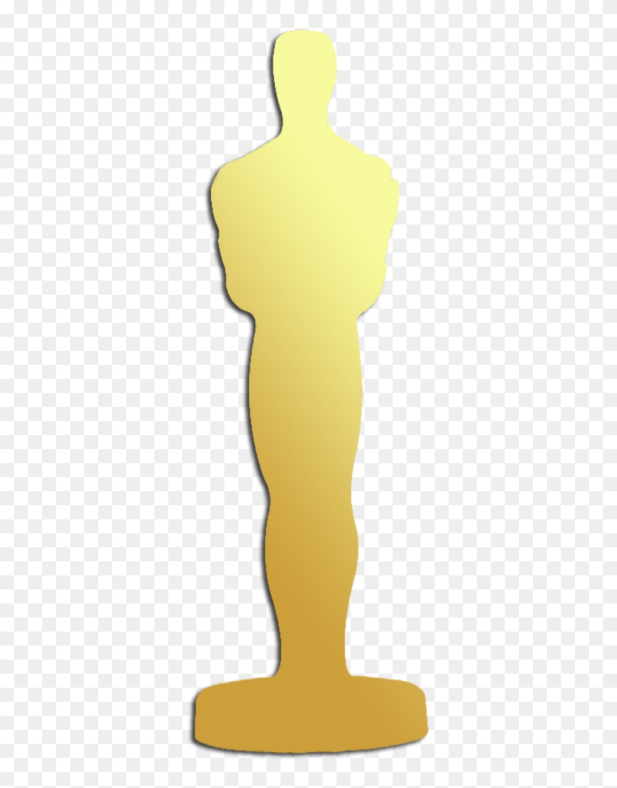 Transparent Oscar Statue Clipart - Png Download