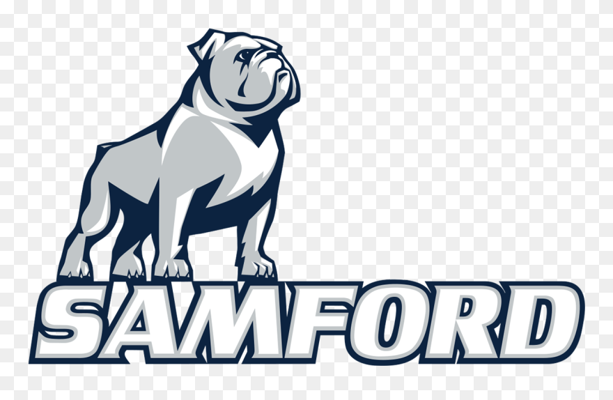 Samford Bulldogs Logo - Samford University Football Logo Clipart