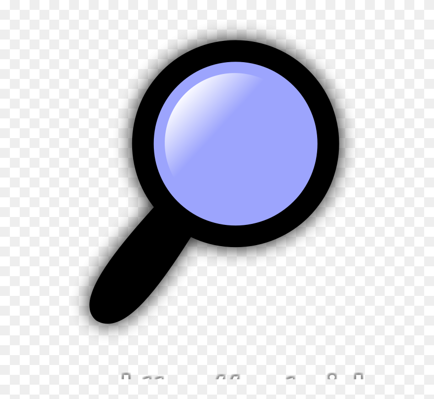 Lupa Caricatura Clipart