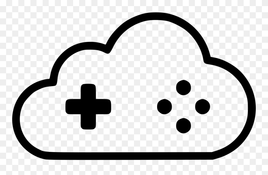 Cloud Gaming Icon Png Clipart