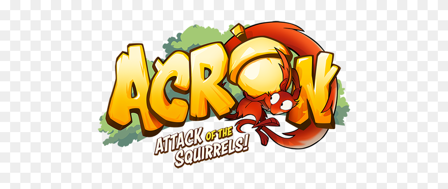Logo Acron2 - Acron Attack Of The Squirrels Oculus Cover Clipart