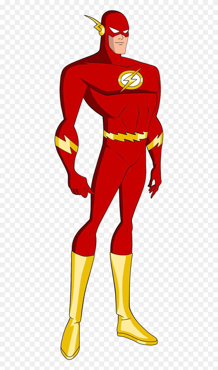 Flash Clipart Flash Marvel - Bruce Timm Art Flash - Png Download