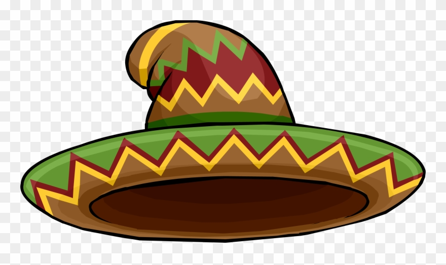 Uniform Nacho Army Of Club Penguin - Sombrero Png Clipart