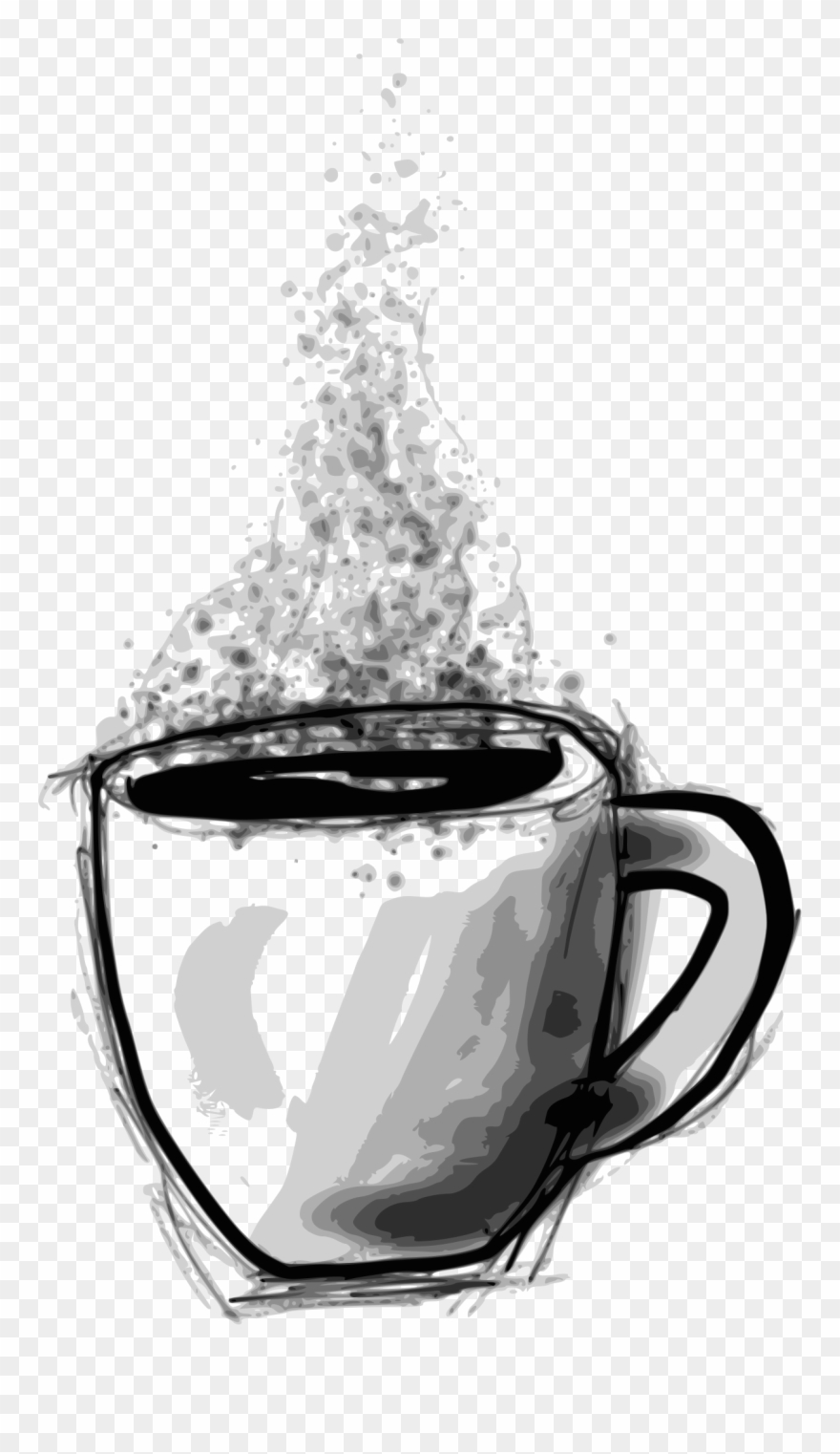 Sketchy Coffee - Tea Clipart