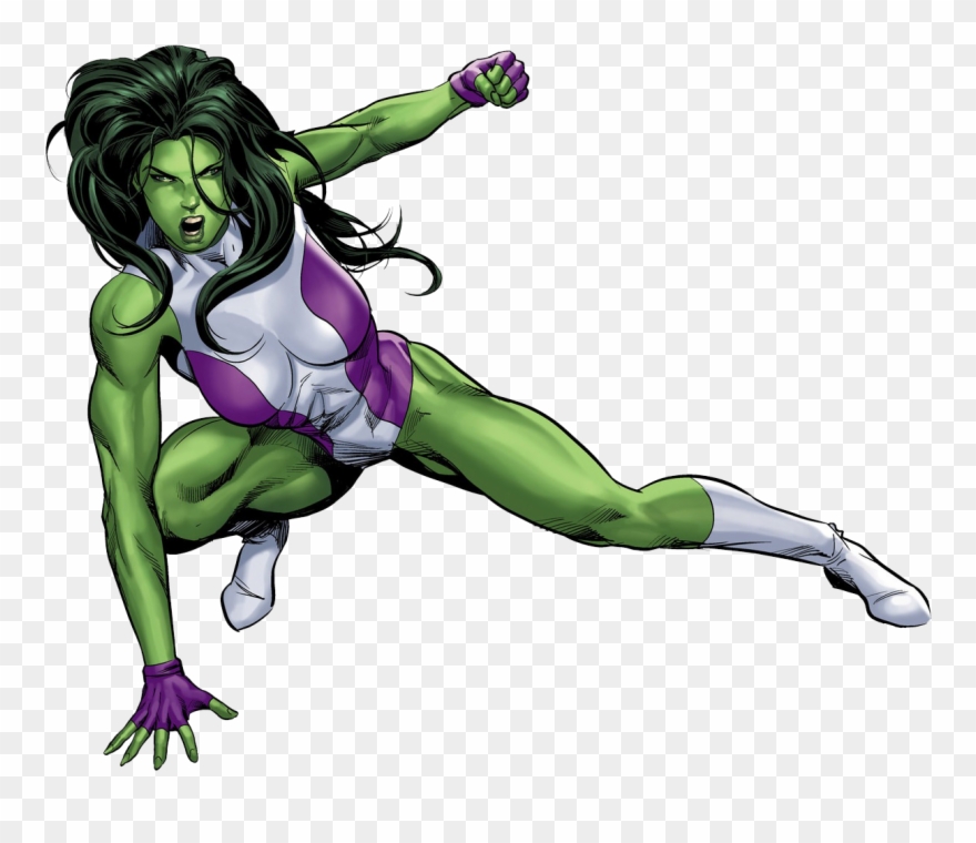 She Hulk Clipart Black And White - Hasbro Marvel Universe: She-hulk - Png Download