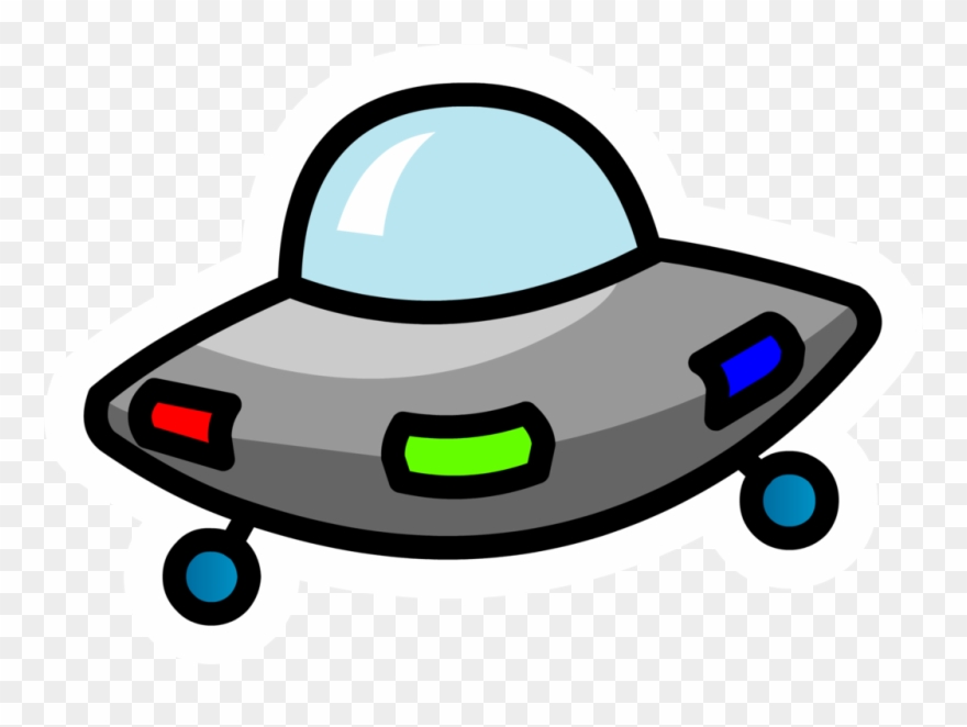 Ufo Png Download Image - Club Penguin Ufo Pin Clipart