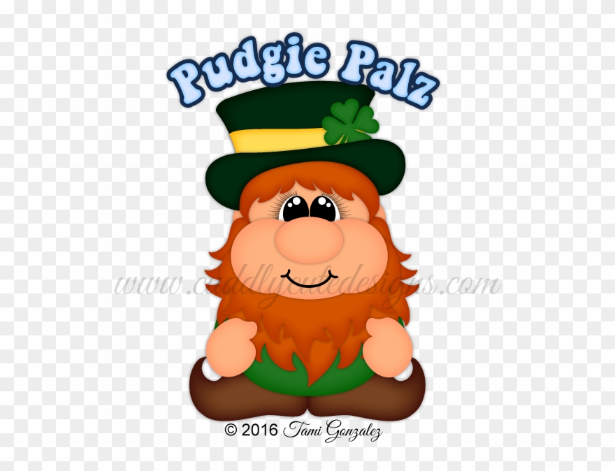 Pudgie Palz Leprechaun - Leprechaun Clipart