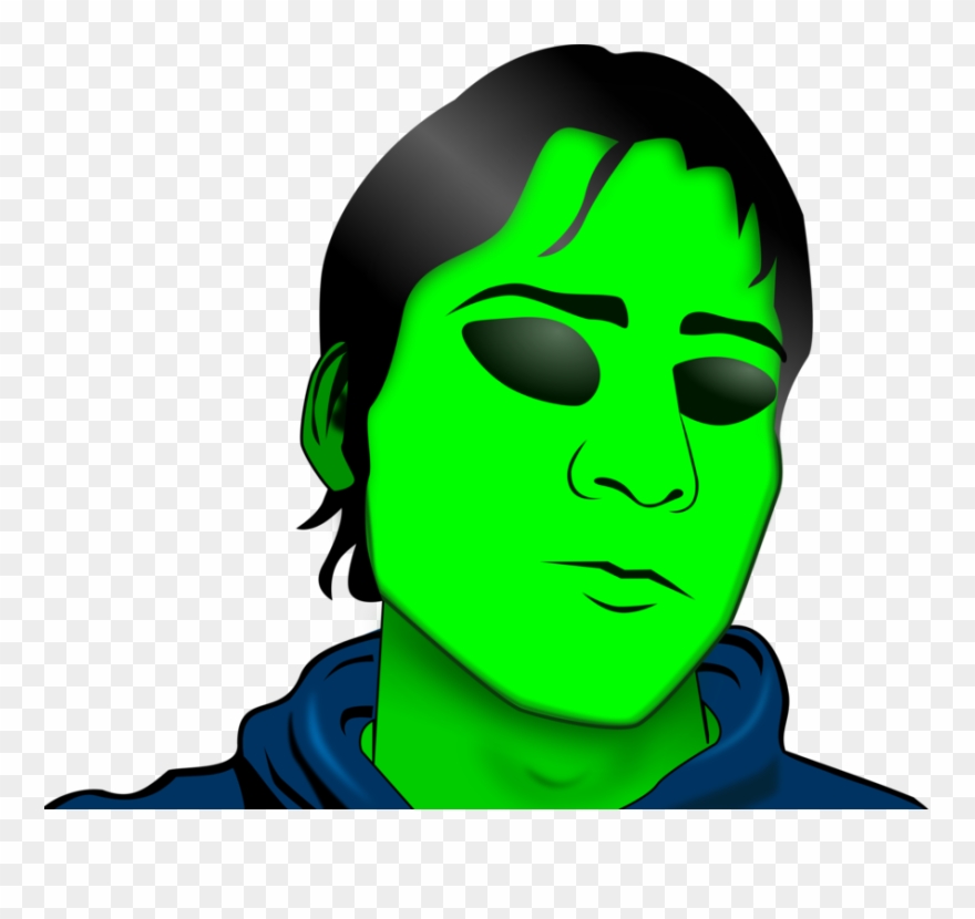 Unidentified Flying Object Extraterrestrial Life Computer - Neon Alien Clipart