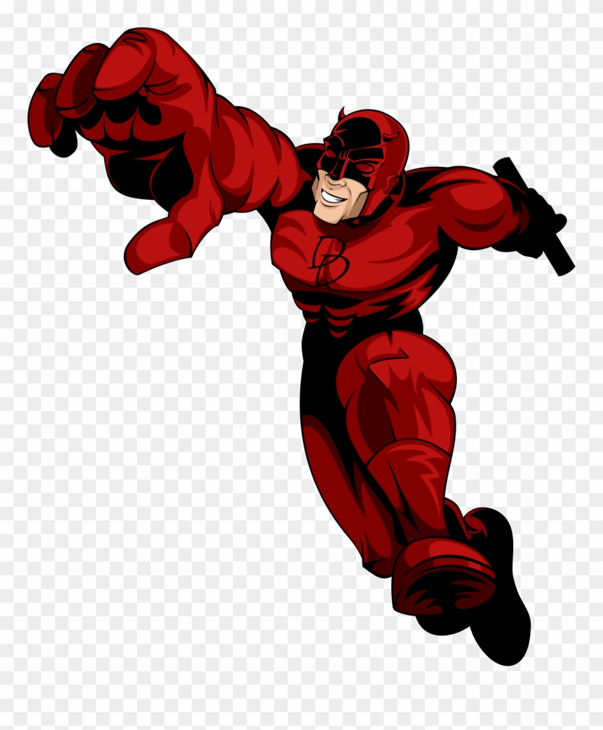 Hulk Clipart Daredevil - Daredevil Png Transparent Png