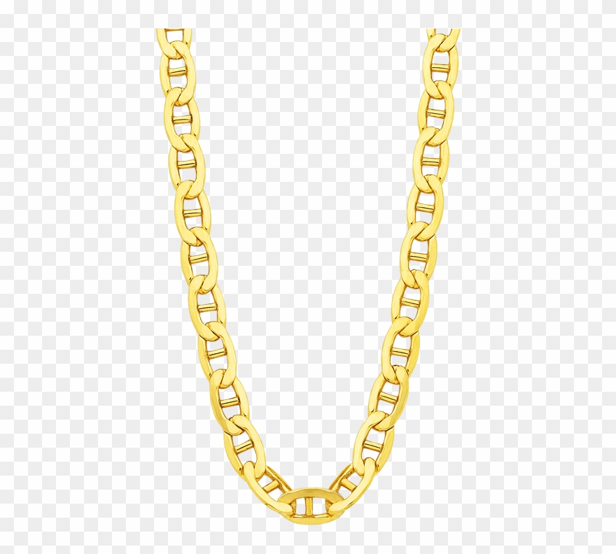 Clip Art Stock Collection Of Free Chains Transparent - Gold Chain For Men Png
