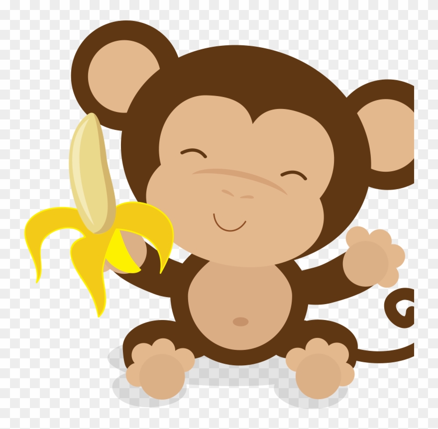 Dentistry - Baby Shower Monkey Clipart