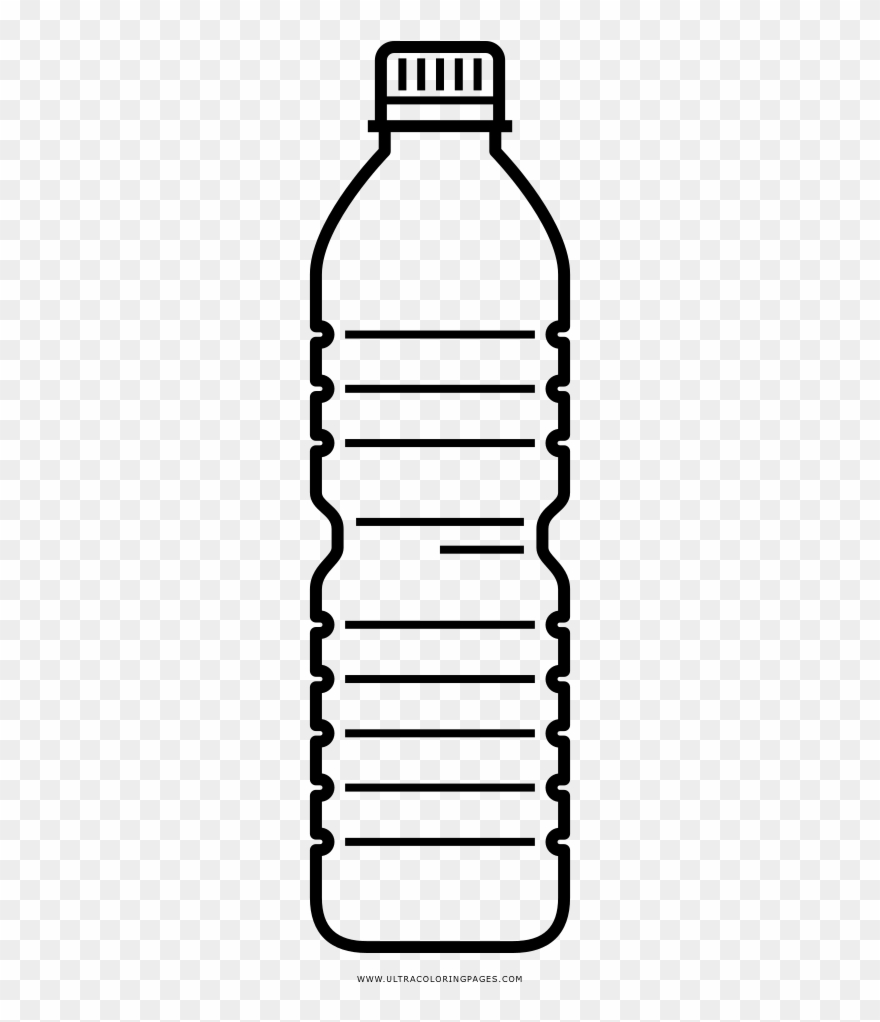 Water Plastic Bottle Transprent Free Stock - Plastic Water Bottle Drawing Clipart