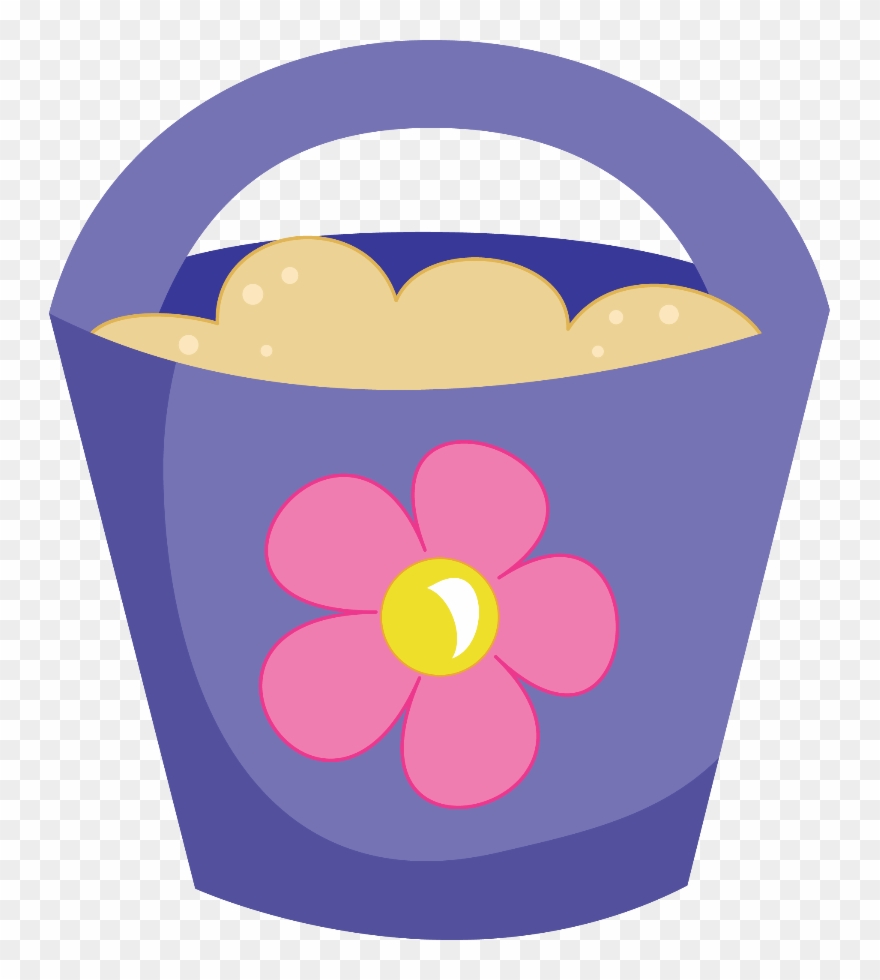 Praia E Piscina - Lettering Clipart