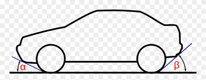 Angle Of Departure Car Clipart