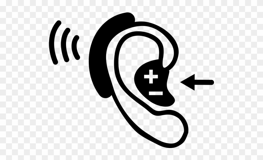 This Image Rendered As Png In Other Widths - Hearing Aid Icon Png Clipart