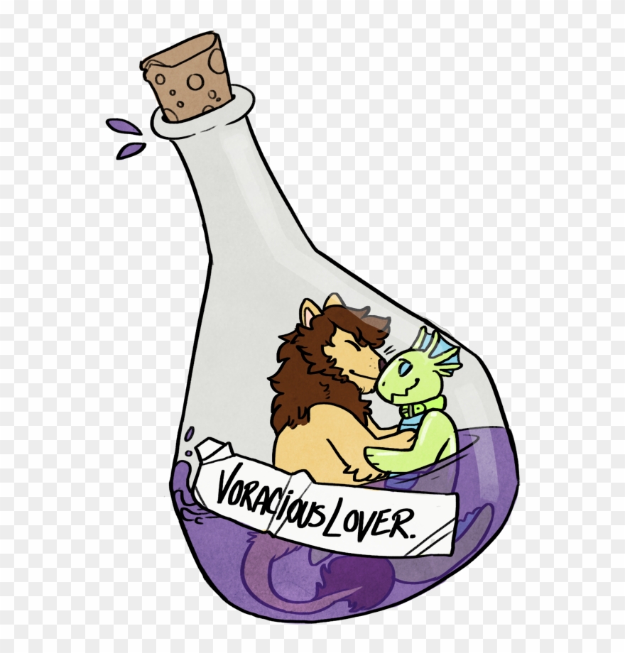 Love Potion - Exdog - Cartoon Clipart
