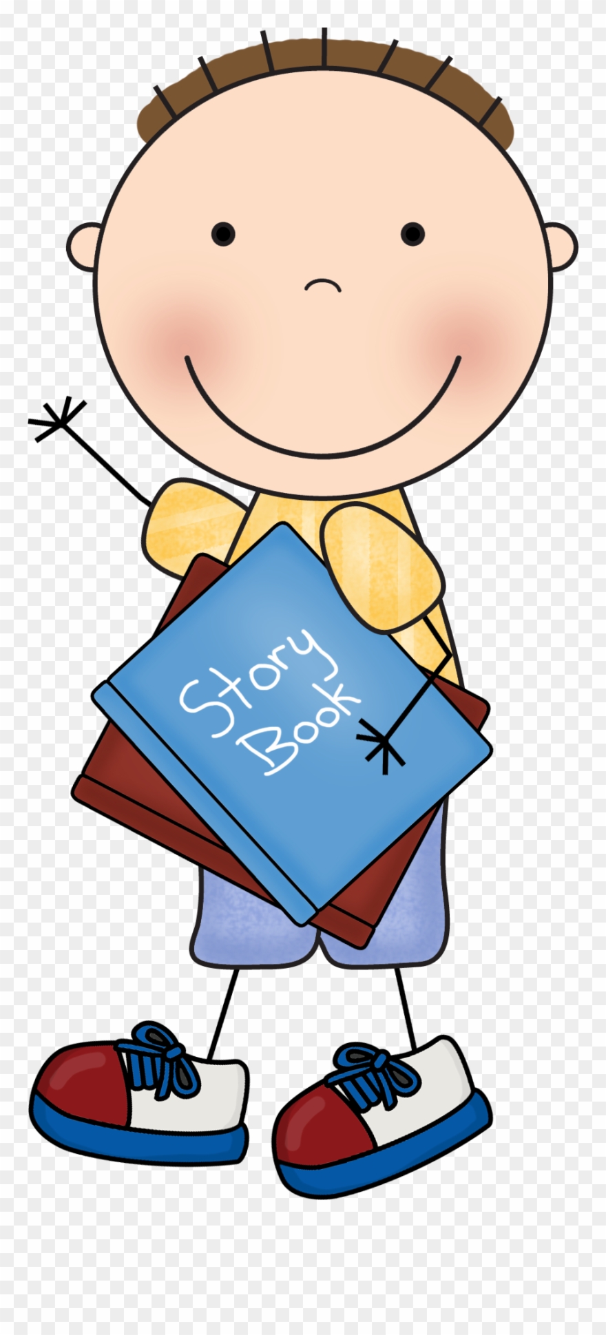 Scrappin Doodles Students Pictures To Pin On Pinterest - Stick Kid Clip Art - Png Download