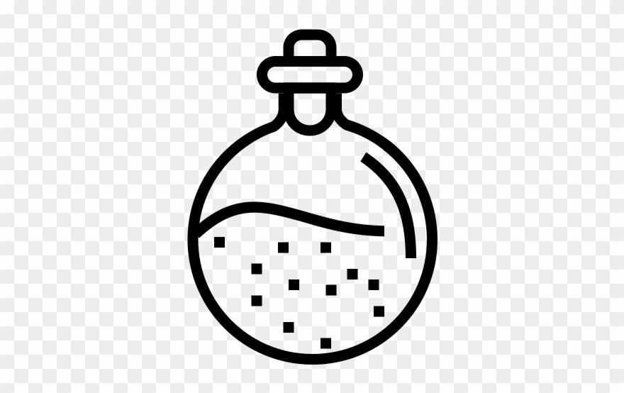 Love Potion Rubber Stamp - Potion Clipart