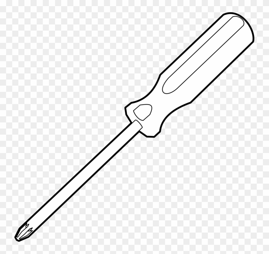 All Photo Png Clipart - Drawing Of Screw Driver Transparent Png