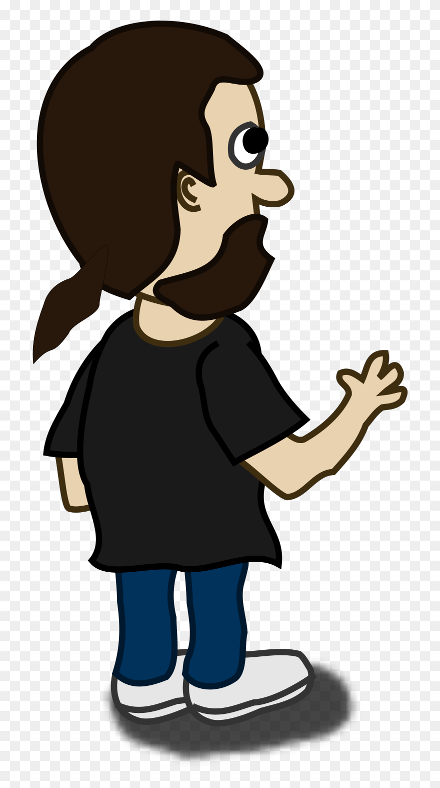 Similar Clip Art - Desenho Homem Com Arma - Png Download