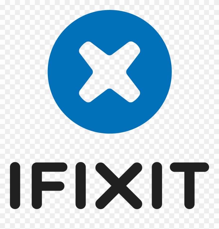 Ifixit Logo, Featuring The Company Name Below A Stylized - Galaxy Note Fan Edition Android 8 Clipart