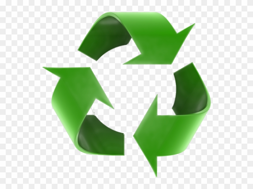 Recycling Absorbent Material - Recycle Bin Logo Png Clipart