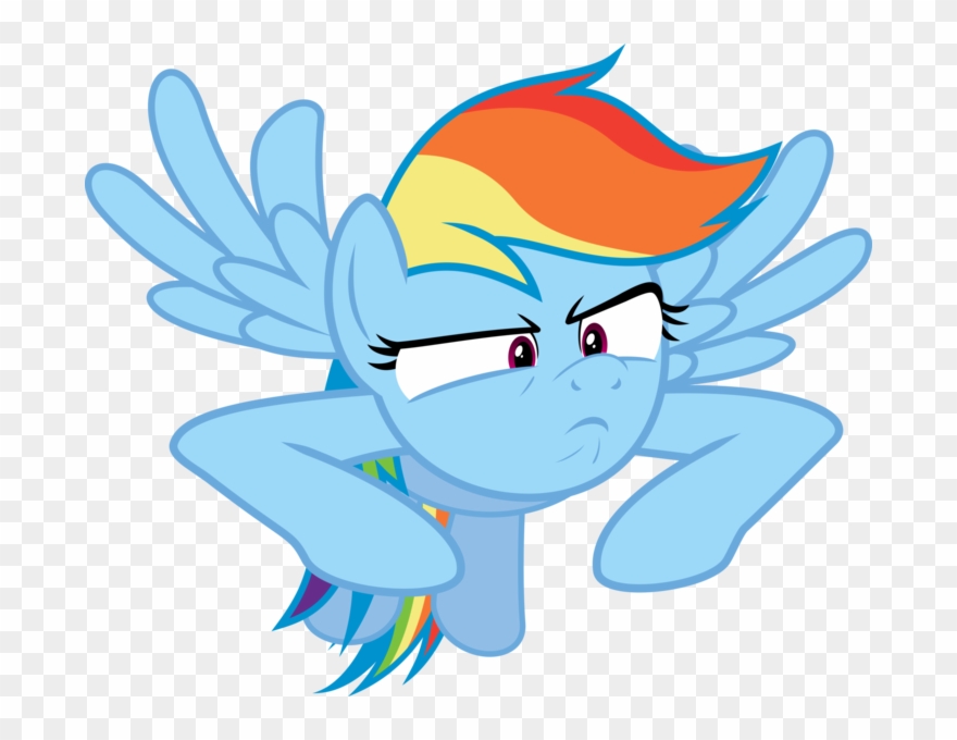 Absurd Res, Artist - Rainbow Dash Facial Expressions Clipart